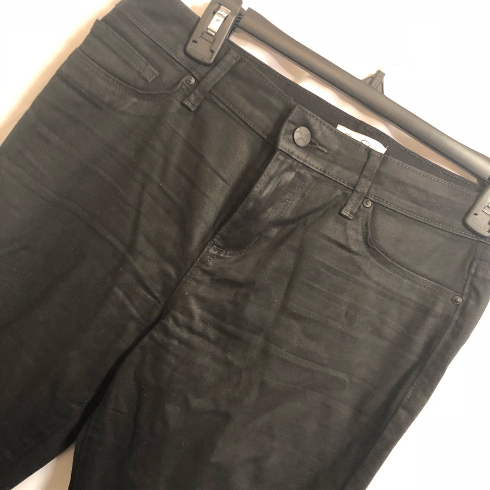 Jessica Simpson Super Skinny Coated Jeans Size 4 - Picture 3 of 4